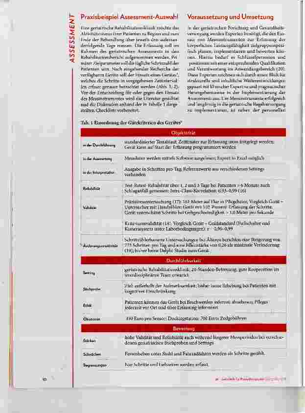 Vorschauseite 5: Assessments in der Geriatrie