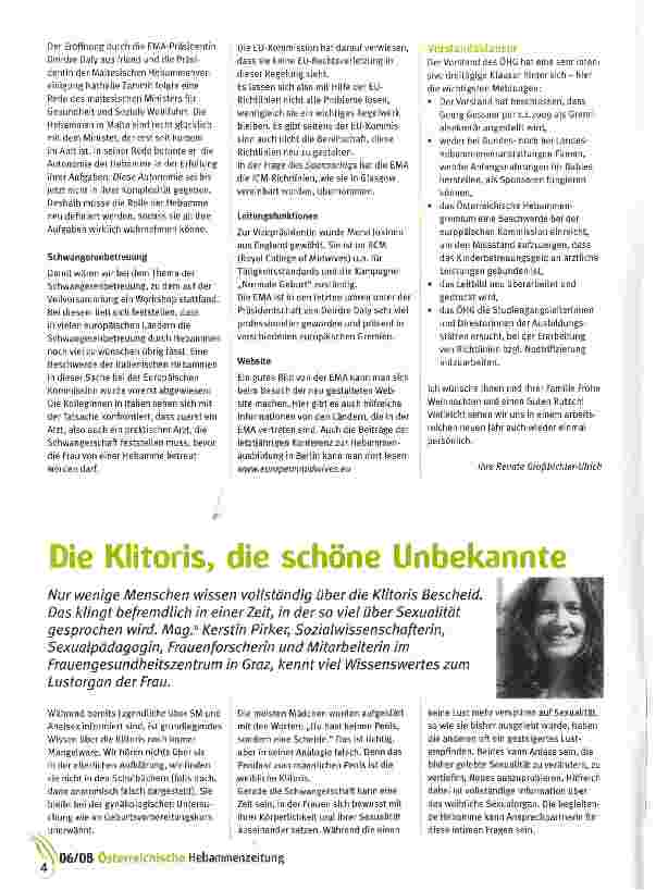 Vorschauseite 1: Die Klitoris, die schöne Unbekannte