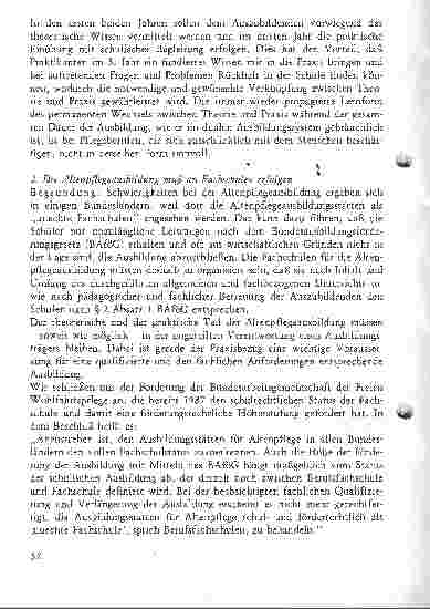 Vorschauseite 4: Gemeinsame Stellungnahme zur Reform der Altenpflegeausbildung