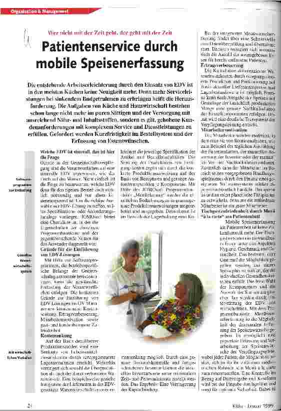 Vorschauseite 1: Wer nicht mit der Zeit geht, der geht mit der Zeit