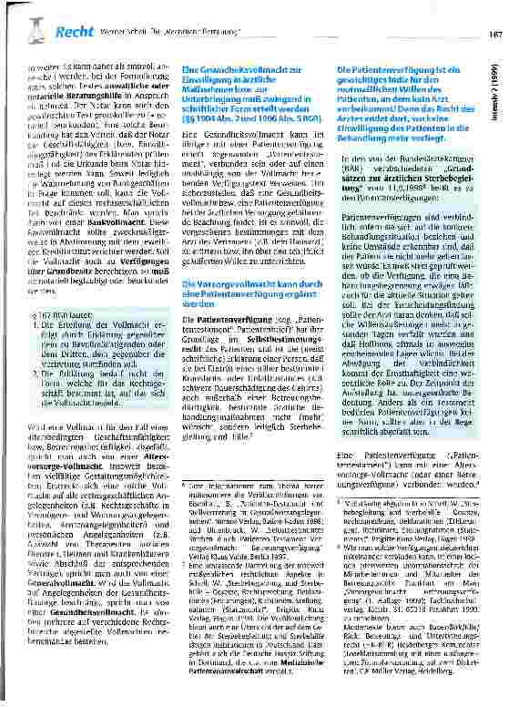 Vorschauseite 3: Die Rechtliche Betreuung hat in der Gesundheitsversorgung erheblich an Bedeutung gewonnen