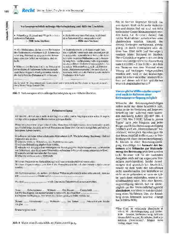 Vorschauseite 4: Die Rechtliche Betreuung hat in der Gesundheitsversorgung erheblich an Bedeutung gewonnen