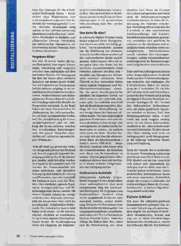 Vorschauseite 2: An der Schnittstelle