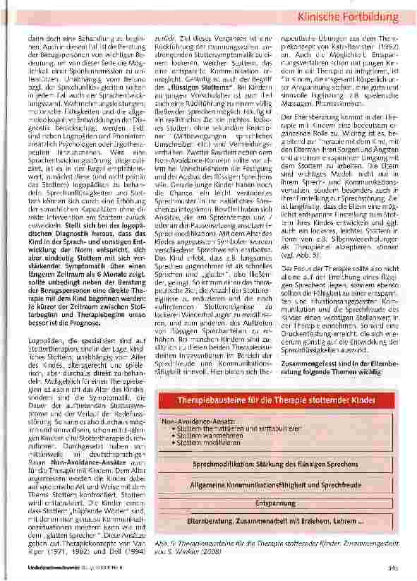 Vorschauseite 6: Stottern bei Kindern