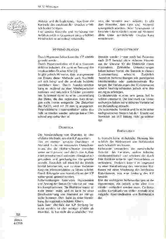Vorschauseite 2: Therapiemöglichkeiten bei erhöhtem intrakraniellem Druck