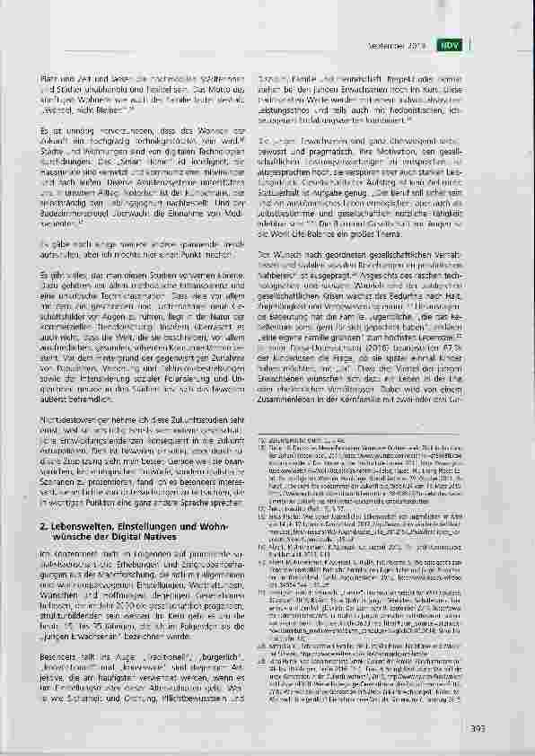 Vorschauseite 3: Was bedeutet Wohnen in zwanzig Jahren? Widersprüchliche Trends und Entwicklungen