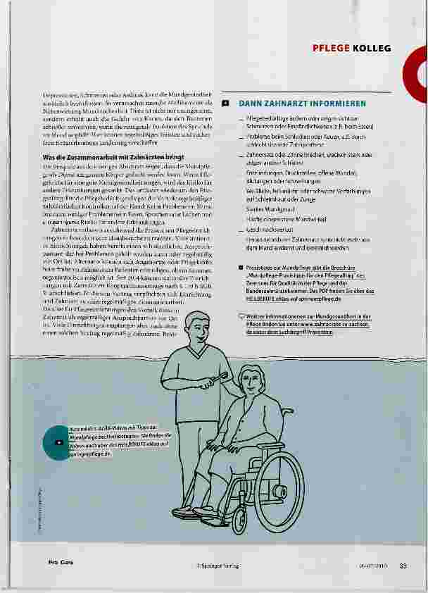 Vorschauseite 2: Gute Mundhygiene - eine Win-win-Situation