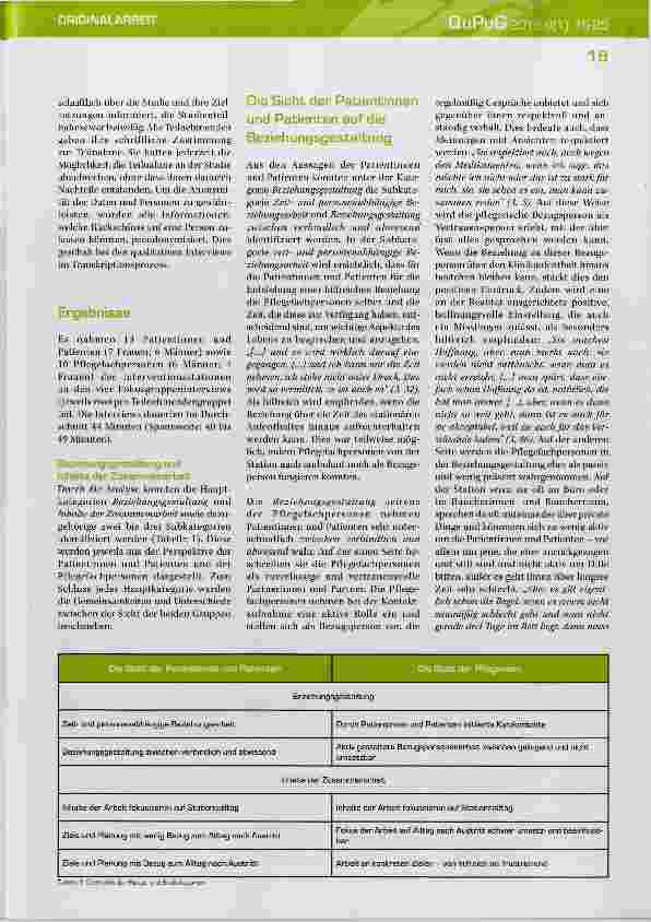 Vorschauseite 4: Die Sichtweise von Pflegefachpersonen sowie Patientinnen und Patienten zur Recovery-Orientierung auf psychiatrischen Akutstationen: eine Sekundäranalyse qualitativer Daten einer k…