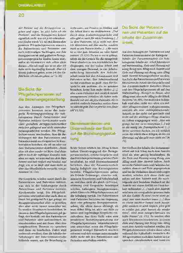 Vorschauseite 5: Die Sichtweise von Pflegefachpersonen sowie Patientinnen und Patienten zur Recovery-Orientierung auf psychiatrischen Akutstationen: eine Sekundäranalyse qualitativer Daten einer k…
