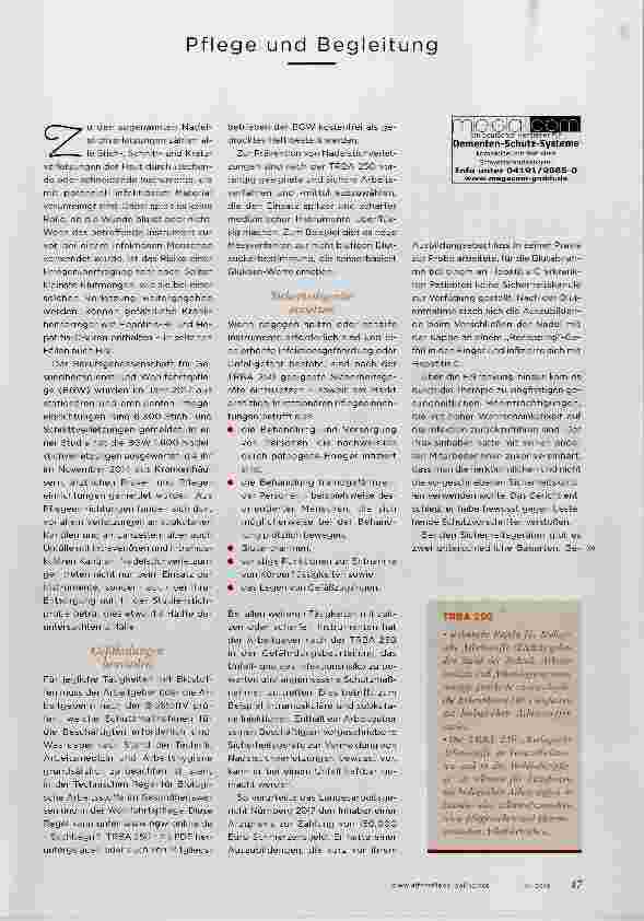 Vorschauseite 2: Infektionen systematisch VORBEUGEN