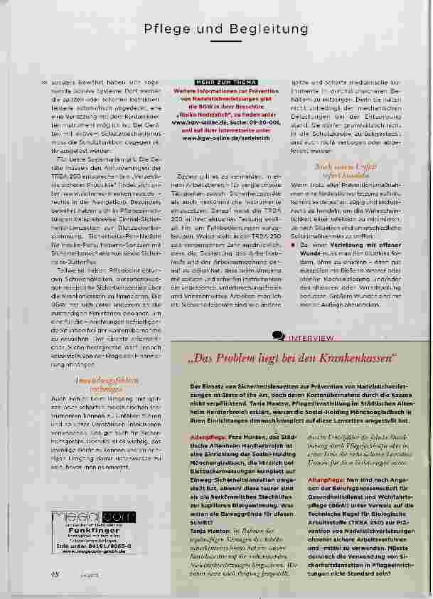 Vorschauseite 3: Infektionen systematisch VORBEUGEN