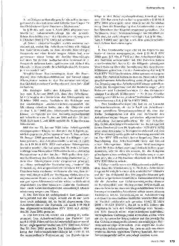 Vorschauseite 2: Sachliche Rechtfertigung einer tarifvertraglichen Regelung über Altersbefristung nach nationalem und europäischem Recht