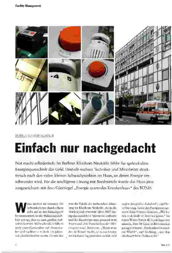 Vorschauseite 1: Einfach nur nachgedacht