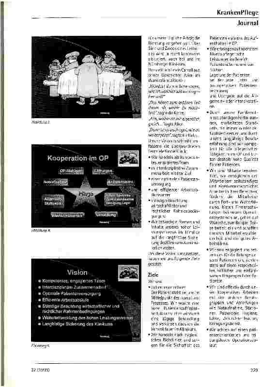 Vorschauseite 2: Die Pflegebereiche im OP