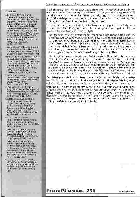 Vorschauseite 5: Anspruch und Zielsetzung eines zentralen schriftlichen Prüfungsverfahrens