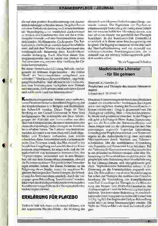 Vorschauseite 2: Die Wirkungen des Nervensystems auf das Immunsystem