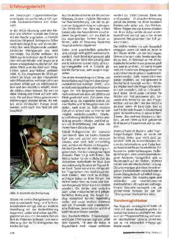 Vorschauseite 6: Hospitationsaufenthalt im Rahmen des Internationalen Hospitationsprogramms Pflege und Gesundheit der Robert Bosch Stiftung