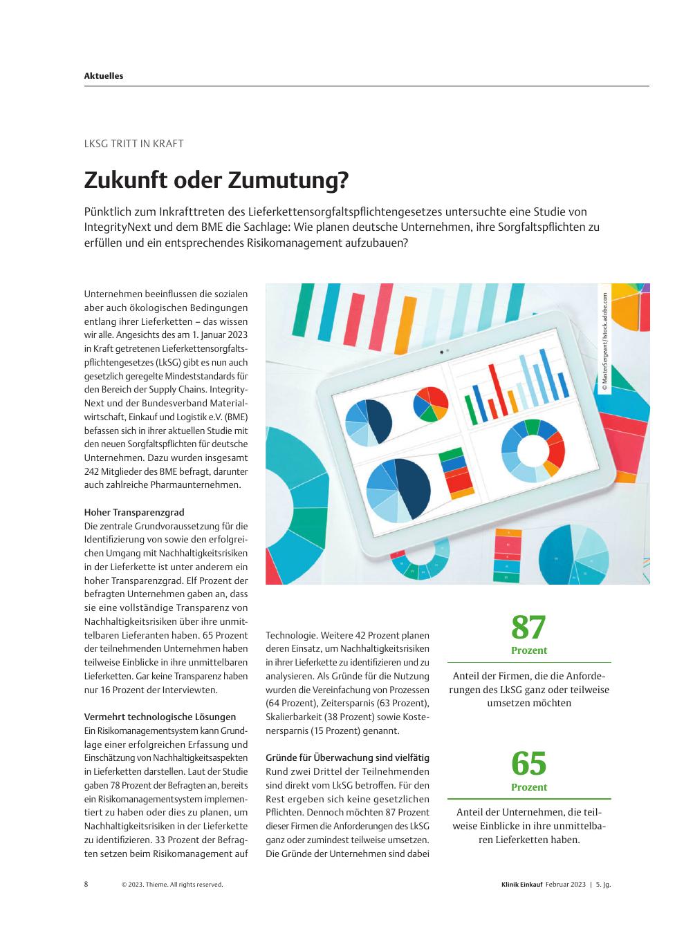 Vorschauseite 1: LKSIG tritt in Kraft: Zukunft oder Zumutung?