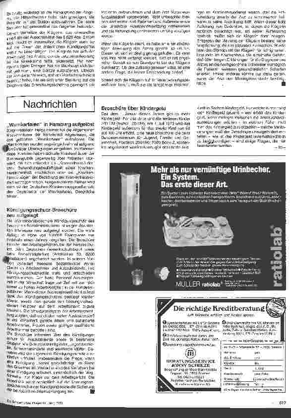 Vorschauseite 2: Nichtbeachtung ärztlicher Anweisungen als Kündigungsgrung?