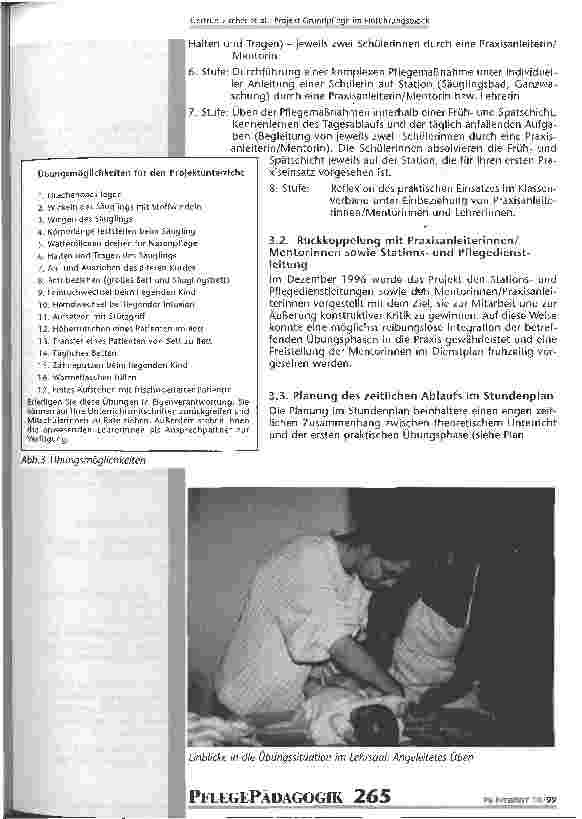Vorschauseite 4: Projekt Grundpflege im Einführungsblock