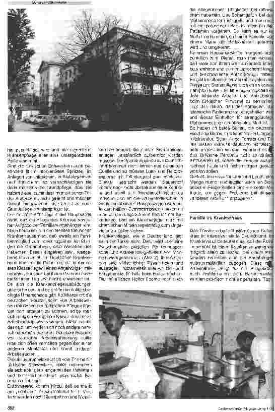 Vorschauseite 3: Krankenpflege im Deutschen Krankenhaus in Istanbul