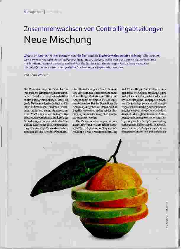 Vorschauseite 1: Neue Mischung