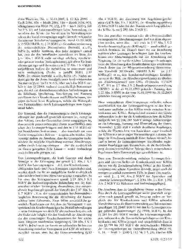 Vorschauseite 4: Weitergabe von Patientendaten durch Leistungserbringer an private Abrechnungsstellen