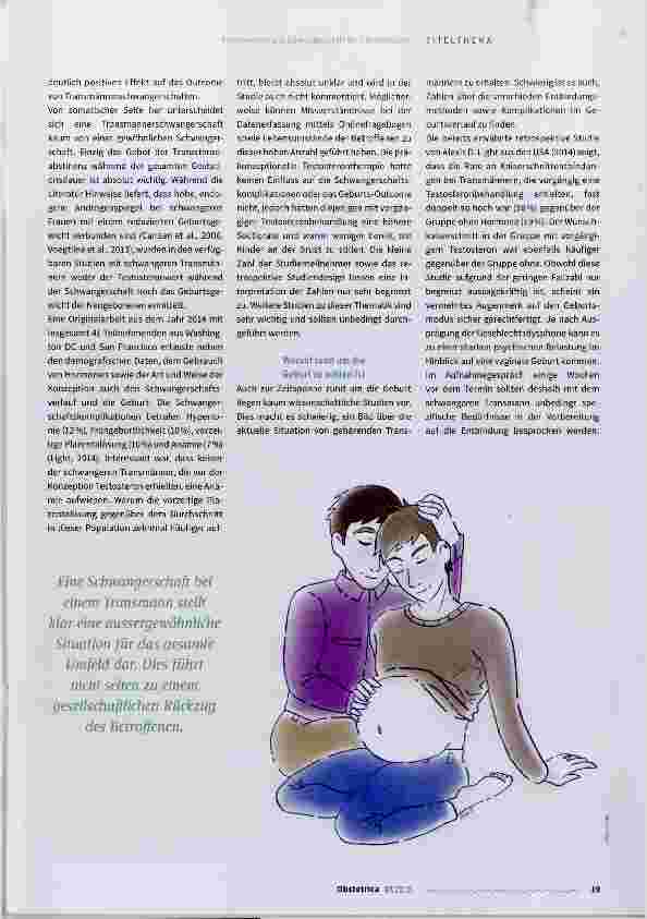 Vorschauseite 4: Kinderwunsch und Schwangerschaft bei Transmenschen