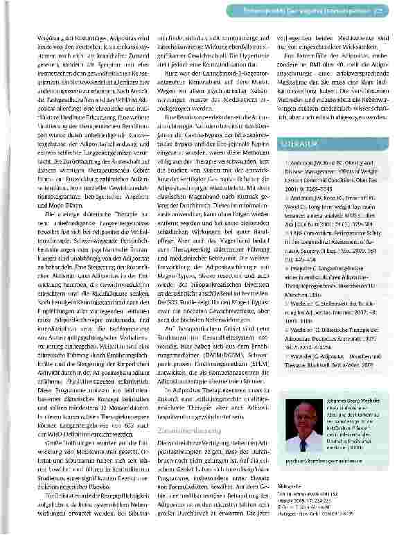 Vorschauseite 2: Epidemie Adipositas