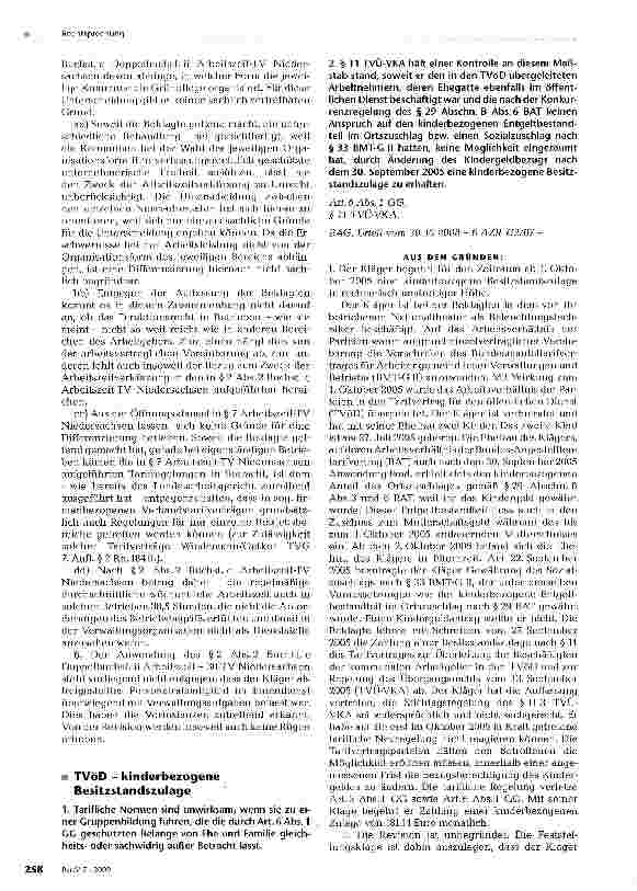 Vorschauseite 4: ZUM TARIFRECHTa) Überstundenvergütungb) Tarifauslegung: Begriff des Betriebs