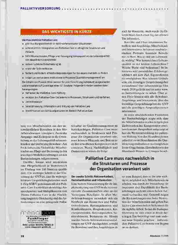 Vorschauseite 3: GVP im Sinne des Bewohners