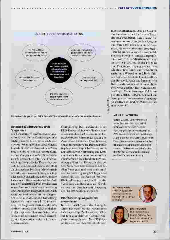 Vorschauseite 4: GVP im Sinne des Bewohners