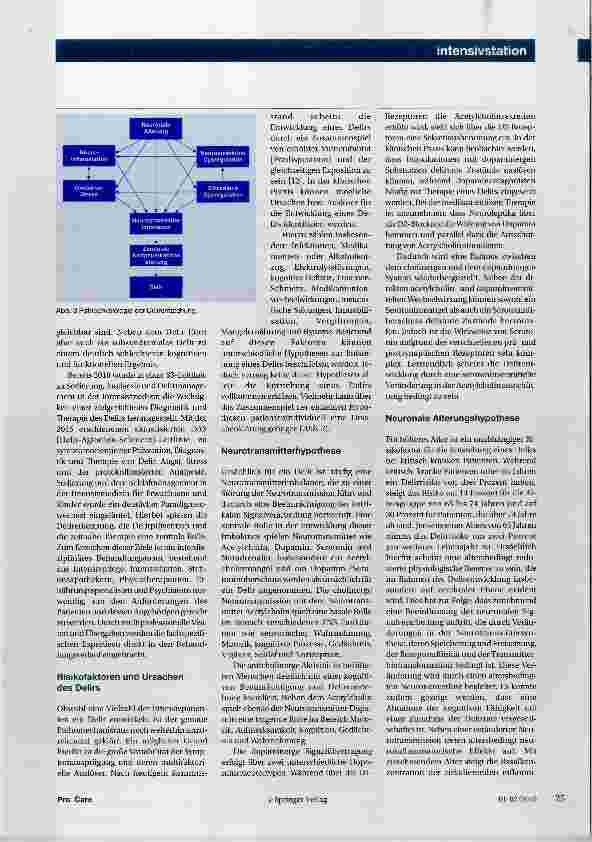 Vorschauseite 2: Delir beim Intensivpatienten