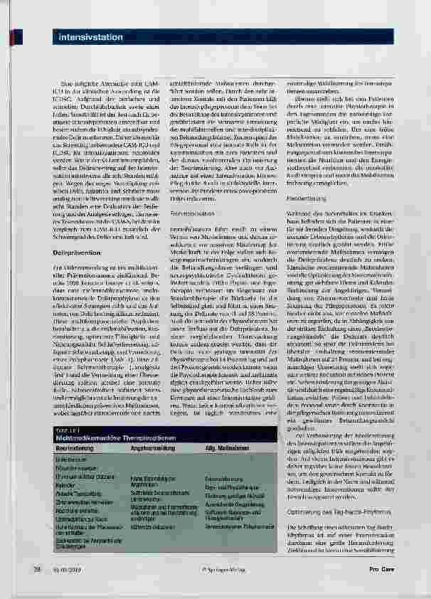 Vorschauseite 5: Delir beim Intensivpatienten