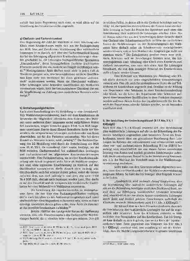 Vorschauseite 5: Aktuelle Rechtsprobleme bei der Gestaltung von Wahlleistungsvereinbarungen