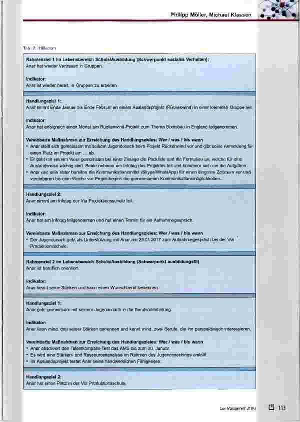 Vorschauseite 4: Case Management in Österreich im Kontext des Jugendcoachings: ein Fallbeispiel