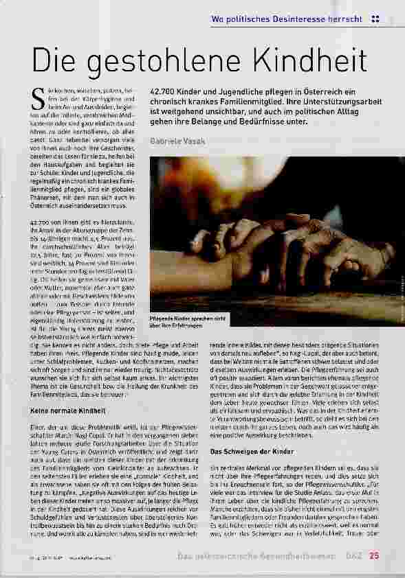 Vorschauseite 1: Die gestohlene Kindheit