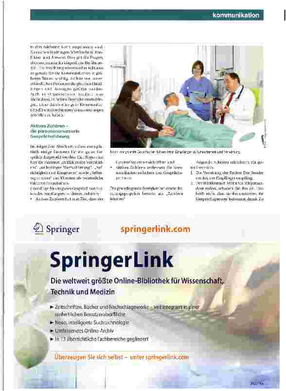 Vorschauseite 6: Kommunikation und Interaktion mit Patienten