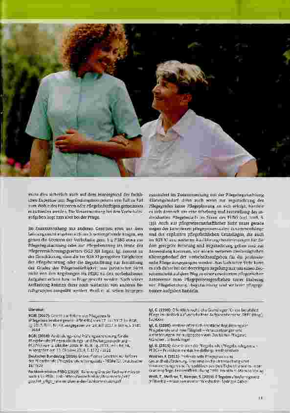 Vorschauseite 6: Vorbehaltsaufgaben für die professionelle Pflege