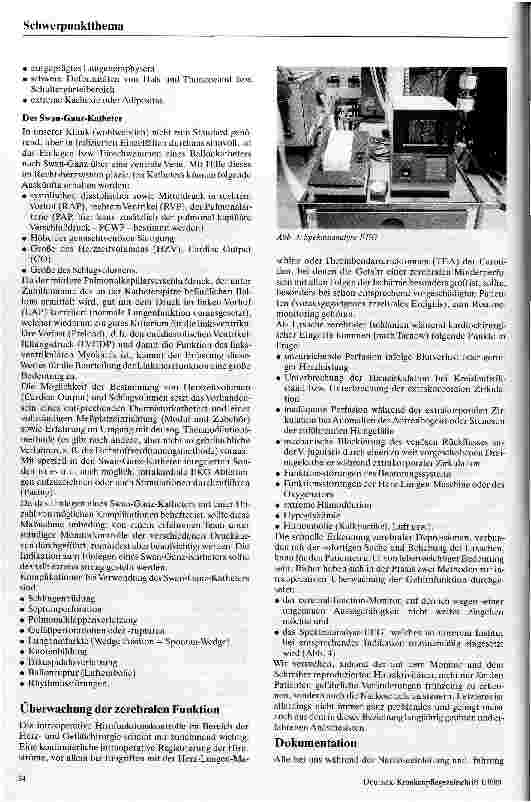 Vorschauseite 6: Monitorring in der Kardioanästhesie