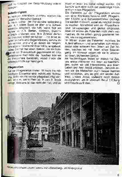 Vorschauseite 2: Altersheim zum Lamm Ein Heim mit Geschichte