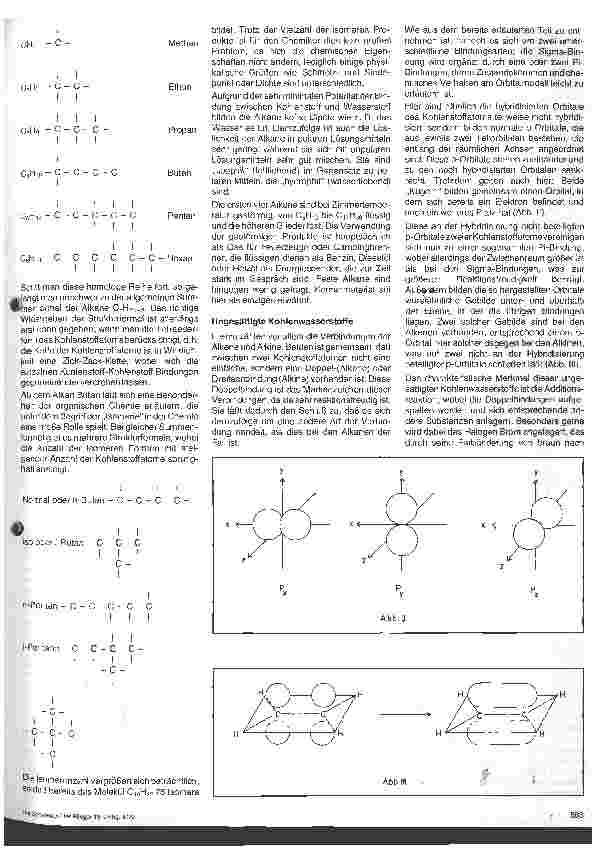 Vorschauseite 2: Die organische Chemie (I) Grundlagen der Chemie 9. Folge