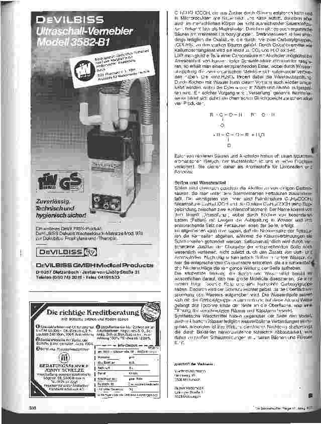 Vorschauseite 5: Die organische Chemie (I) Grundlagen der Chemie 9. Folge