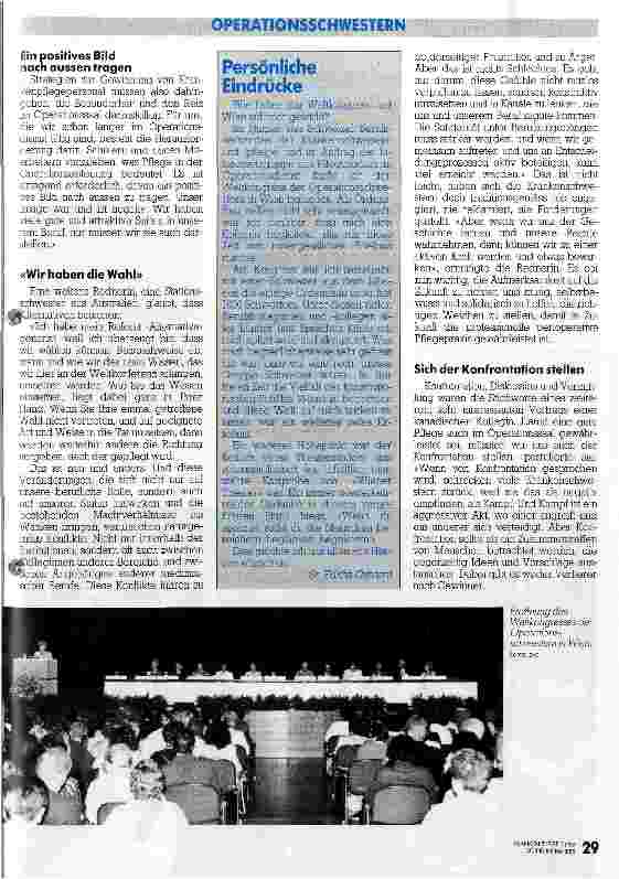 Vorschauseite 2: Wir lassen uns die perioperative Pflege nicht nehmen!