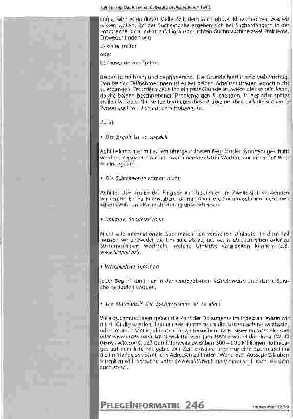 Vorschauseite 4: Das Internet für BerufsschullehrerInnen Teil 2