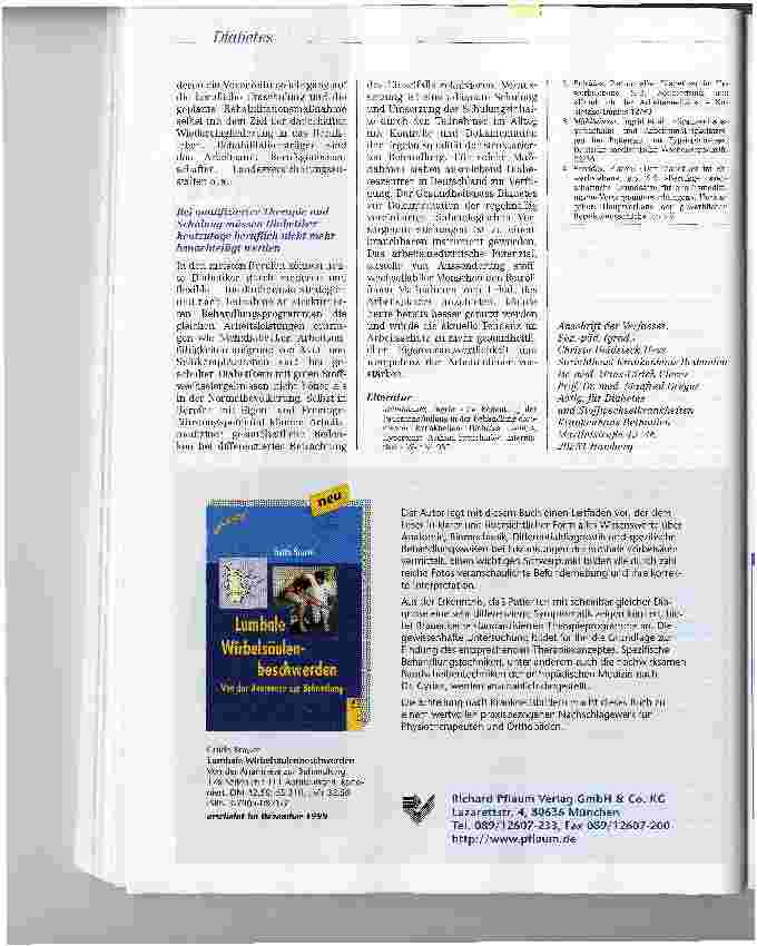 Vorschauseite 6: Arbeitsmedizinische Aspekte bei Menschen mit Diabetes mellitus