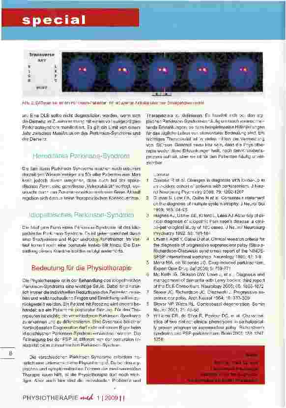 Vorschauseite 4: Morbus Parkinson Teil I - Differenzialdiagnosen Was Sie wissen sollten