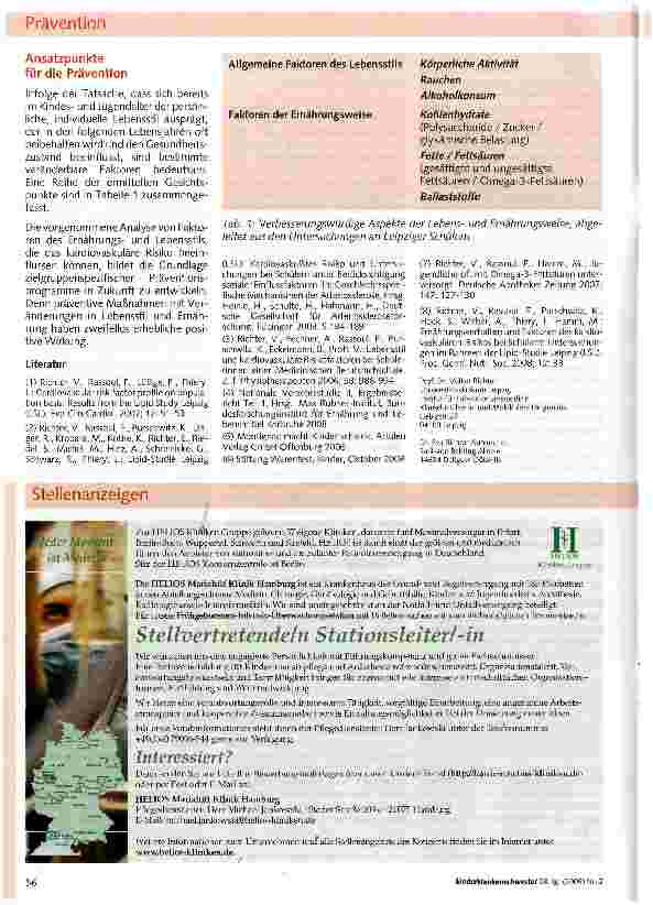 Vorschauseite 4: Frühe Weichenstellung beim kardiovaskulären Risiko