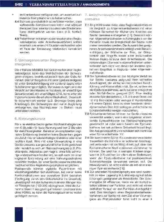 Vorschauseite 3: Durchführung von Analgesieund Anästhesieverfahren in der Geburtshilfe