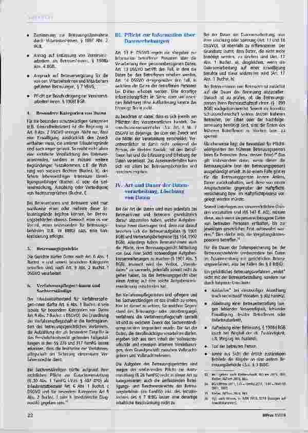 Vorschauseite 4: Rechtsfragen des Datenschutzes im Betreuungswesen